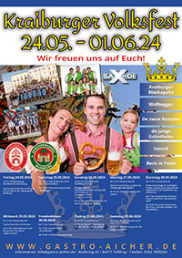 Kraiburger Volksfest vom 24.05. - 01.06.2024